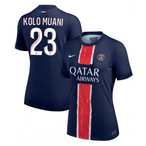 Paris Saint-Germain Randal Kolo Muani #23 Dámské Domácí Dres 2024-25 Krátký Rukáv